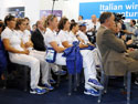 Presentazione della squadra azzurra a Casa Italia