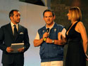 Giovanni Pellielo ospite alla trasmissione di RAI1 speciale Giochi del Mediterraneo